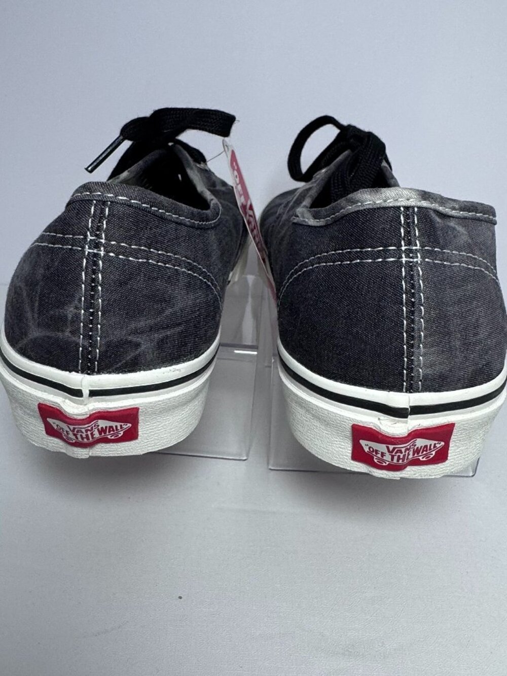 NWT! Mens Vans Old Skool Shoe Size 8.5 Black Acid Wash - Picture 4 of 5